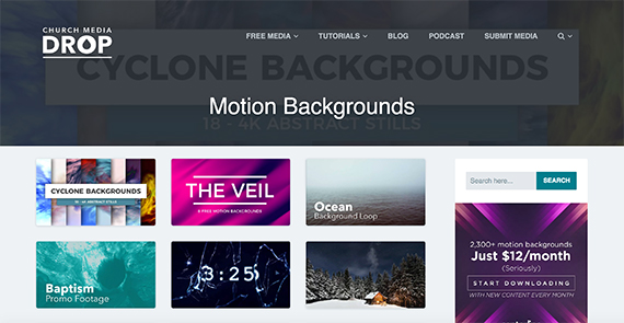 Church_media_Drop_Motion_Graphics