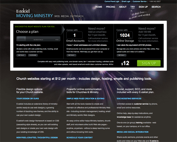 E-zekiel church website solutions