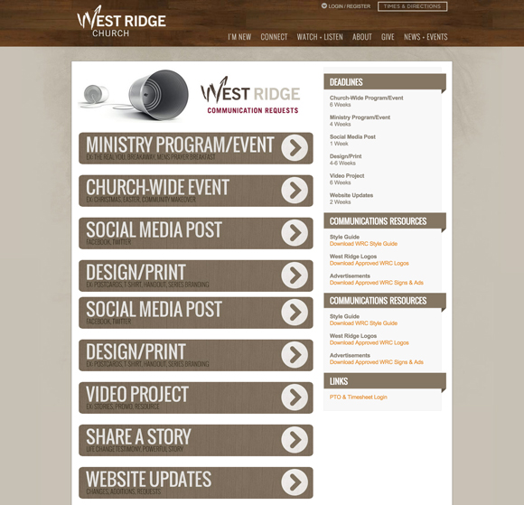 Westridge-request-form